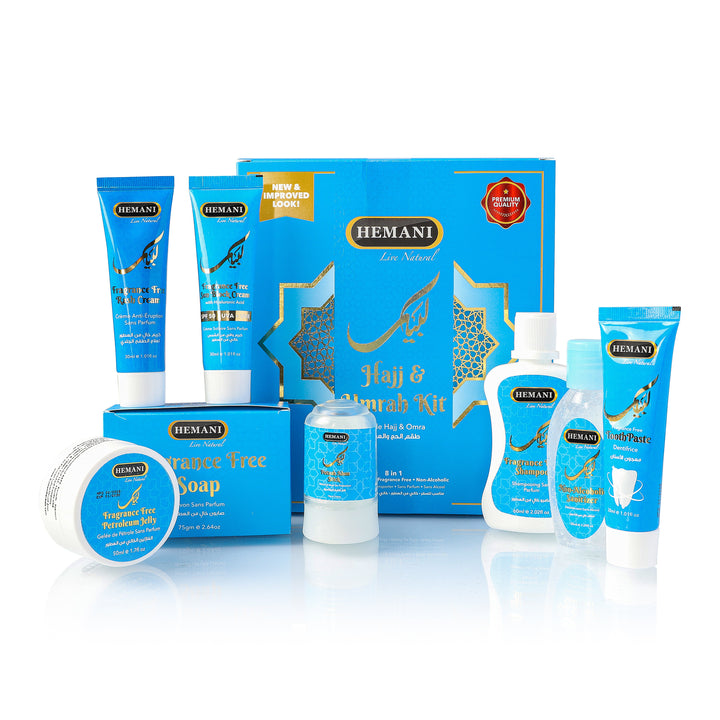 Best Umrah Kit for Pakistani Pilgrims: Fragrance-Free & Ihram Compliant