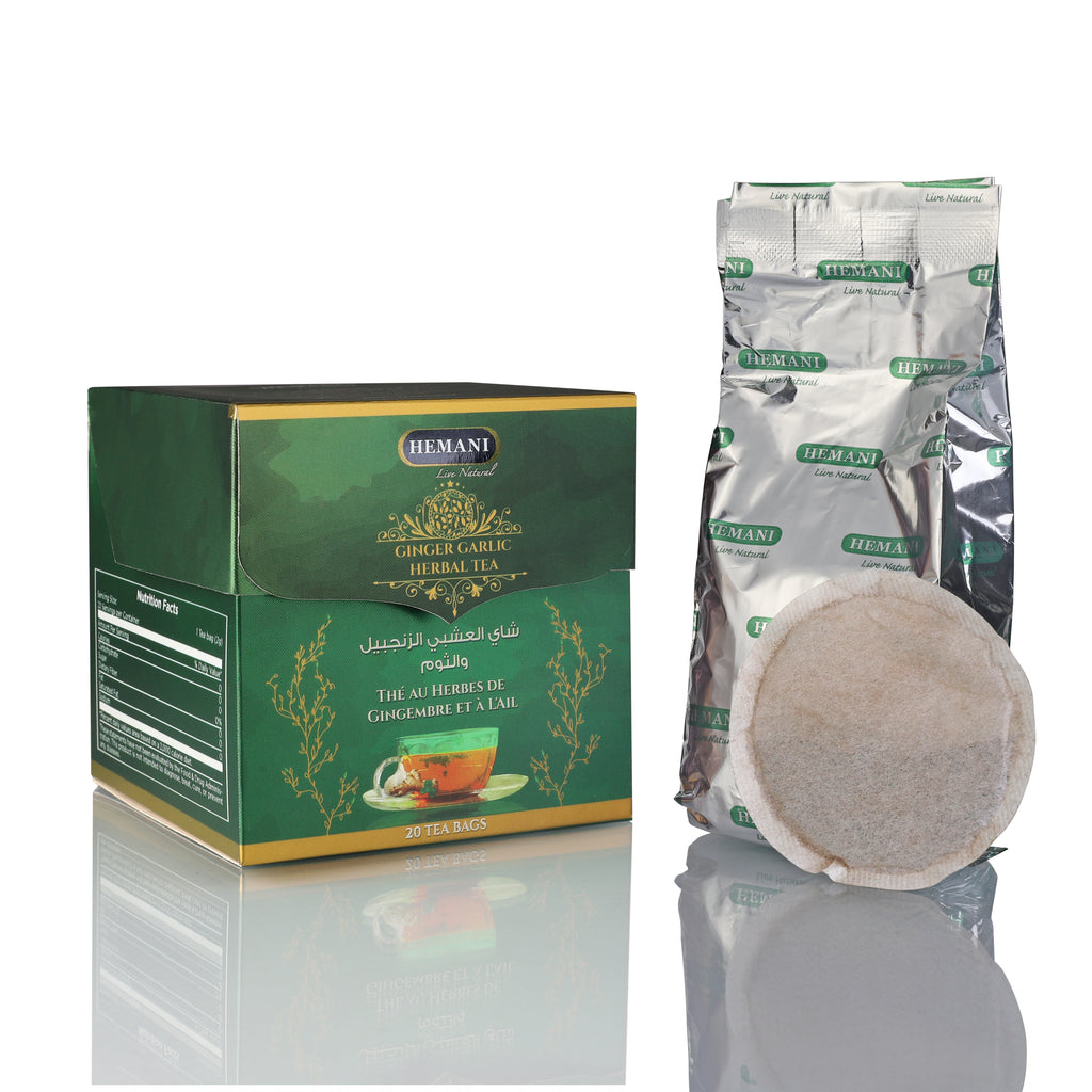 Ginger Garlic Herbal Tea – 20 Tea Bags