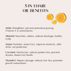5 In 1 Herbal Hair Oil benefits