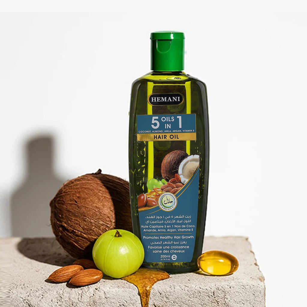 5 In 1 Herbal Hair Oil 