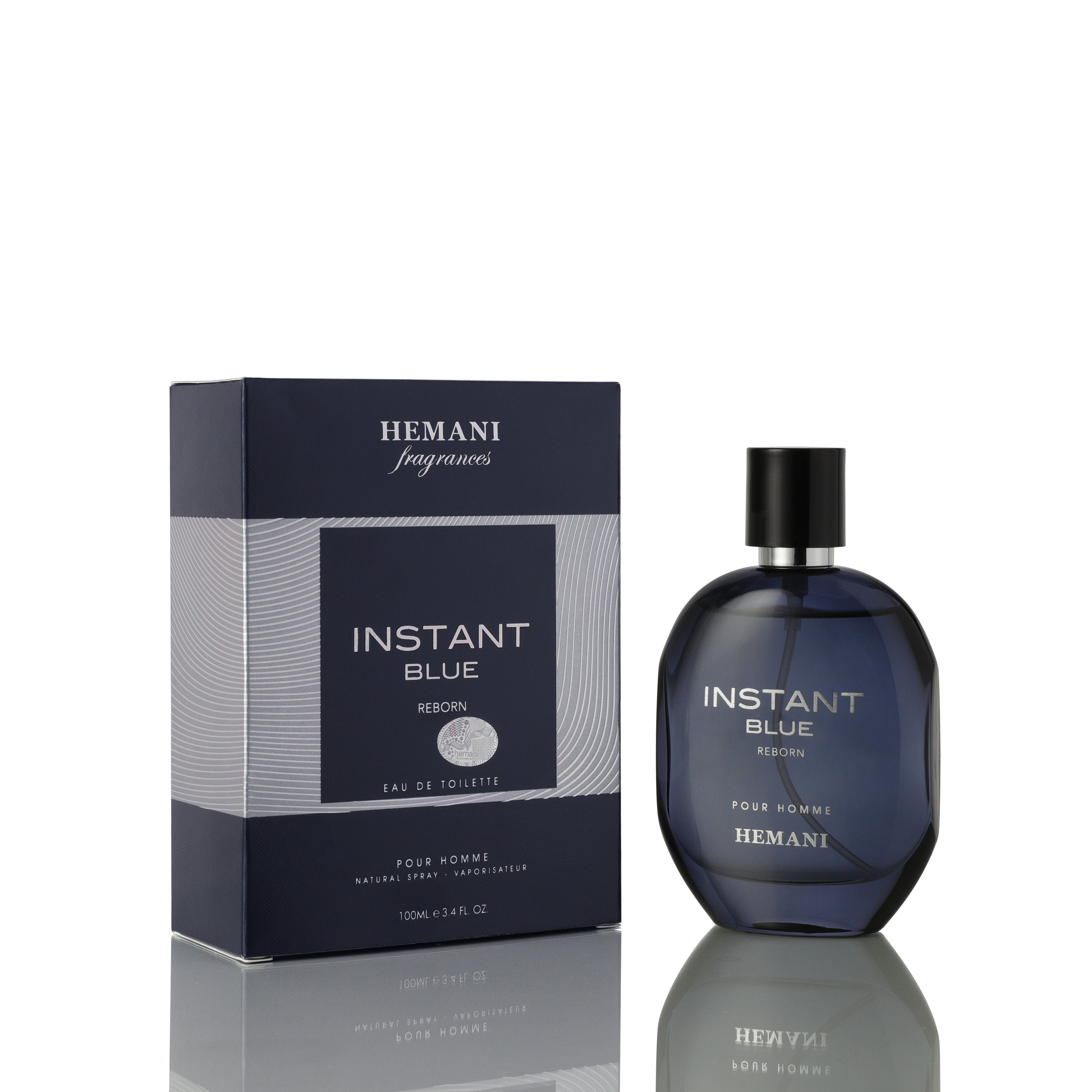 Fleur's Instant Blue Perfume for Men 100ml By Hemani Fragrances