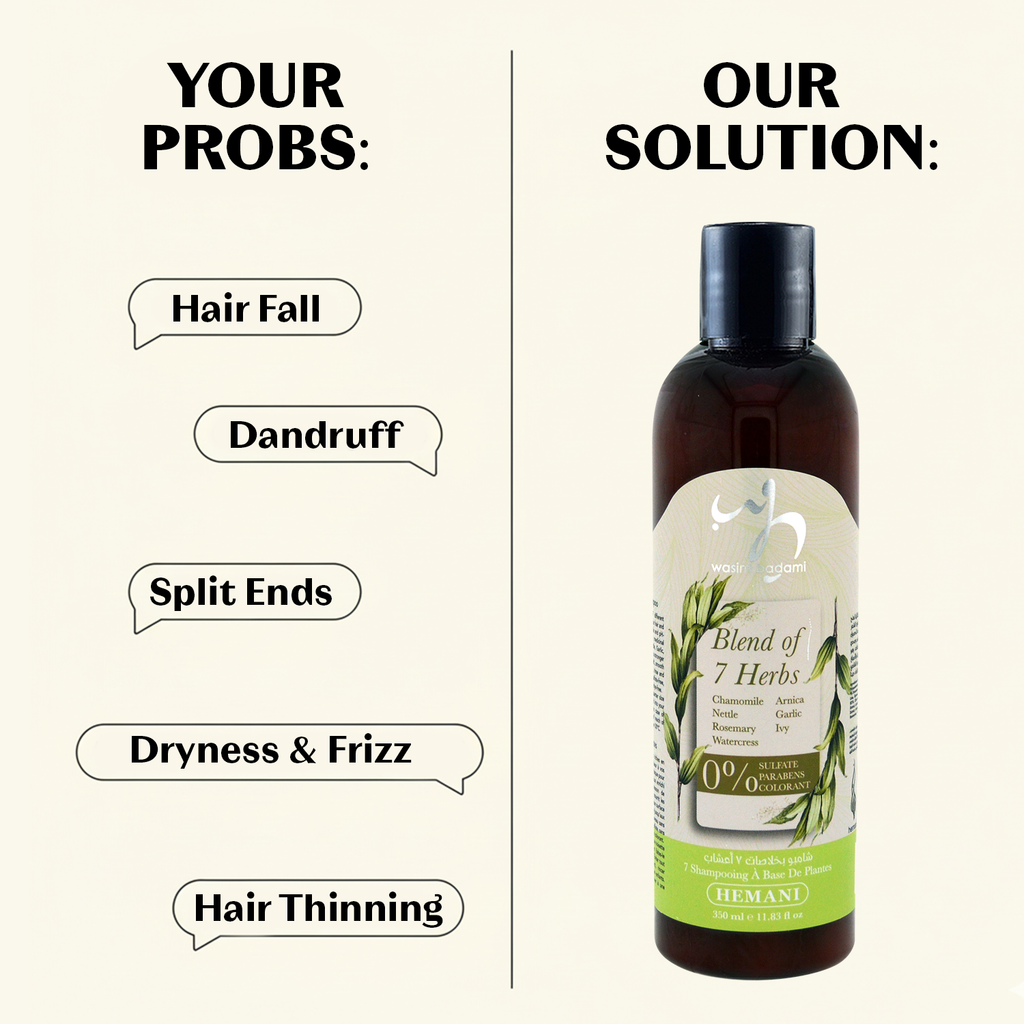 Blend of 7 Herbs Shampoo benefits