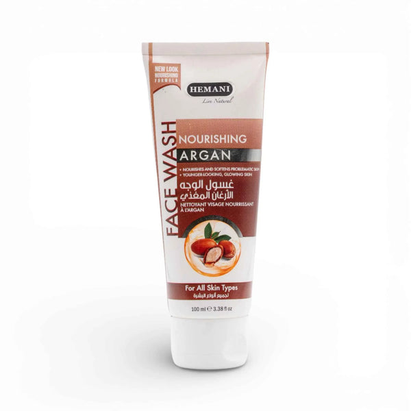 Nourishing Argan Face Wash for all skin types, natural skincare with argan oil benefits