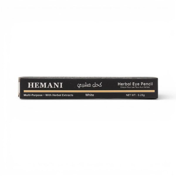 White herbal eye pencil with natural extracts for multi-purpose use