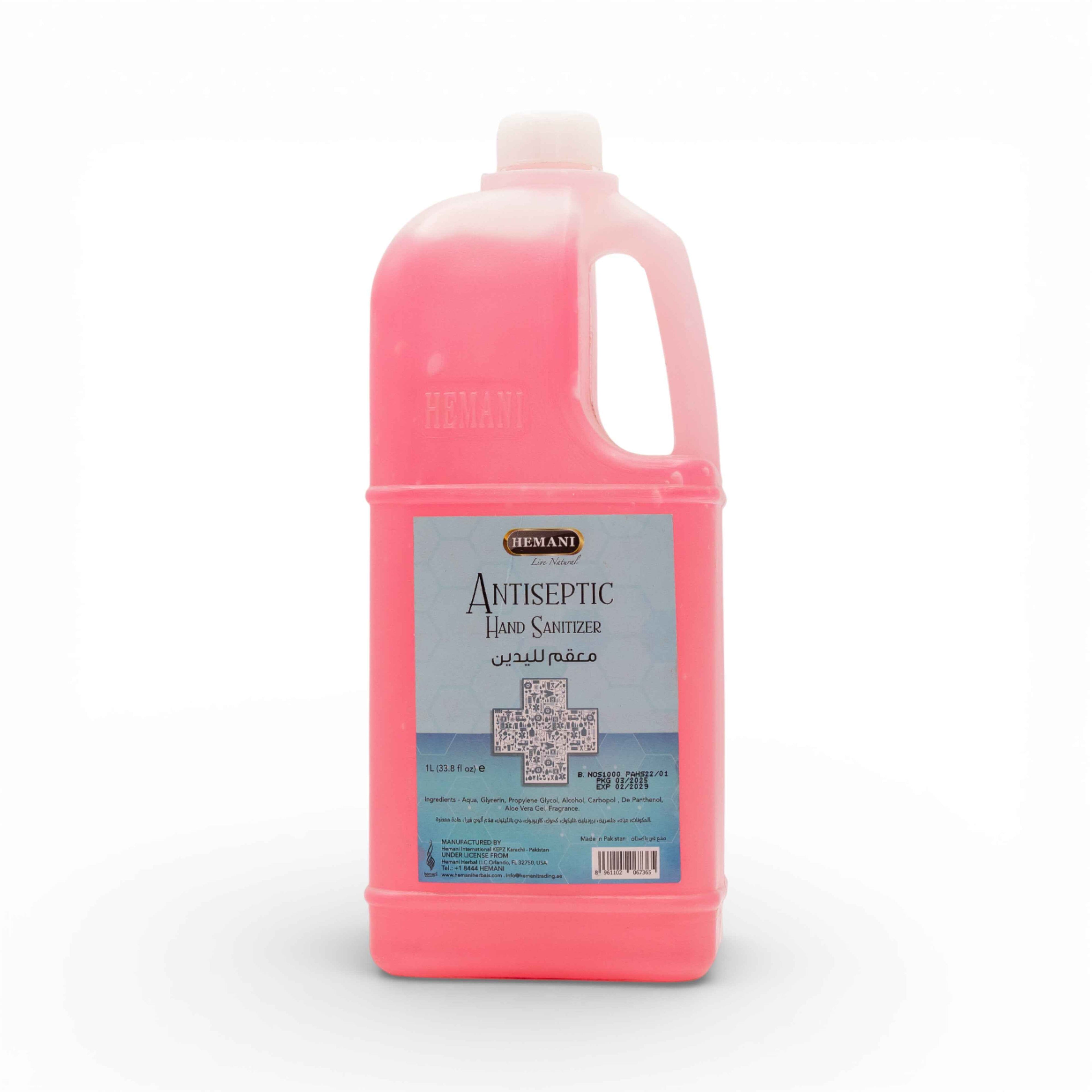 Antiseptic Hand Sanitizer Refill - 1 Litre