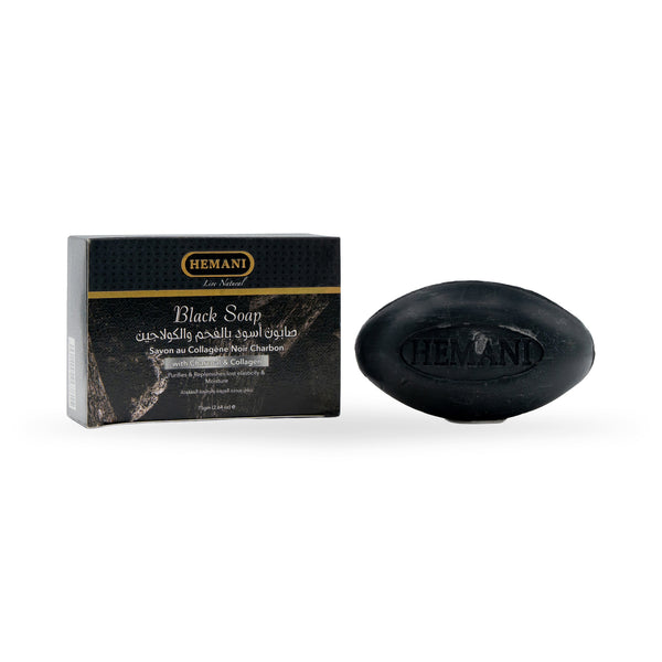 Black Soap With Collagen & Charcoal 75g