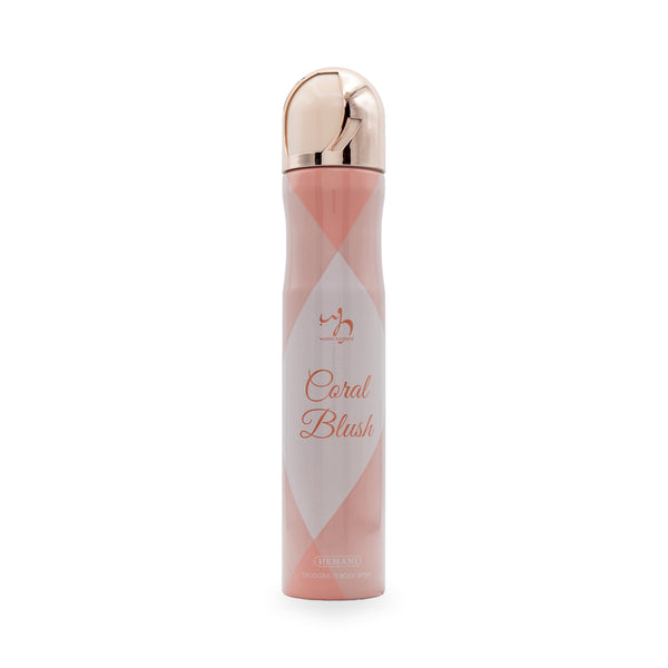 Coral Blush Deodorant Body Spray for Women