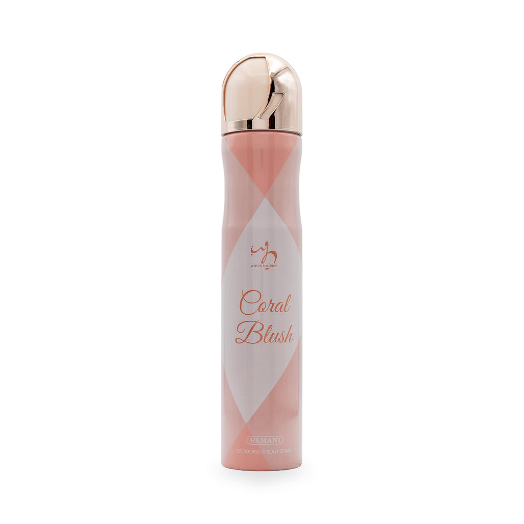 Coral Blush Deodorant Body Spray for Women