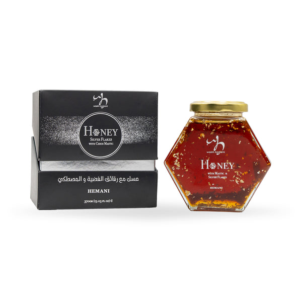 Honey Silver Flakes With Chios Mastic 370gm