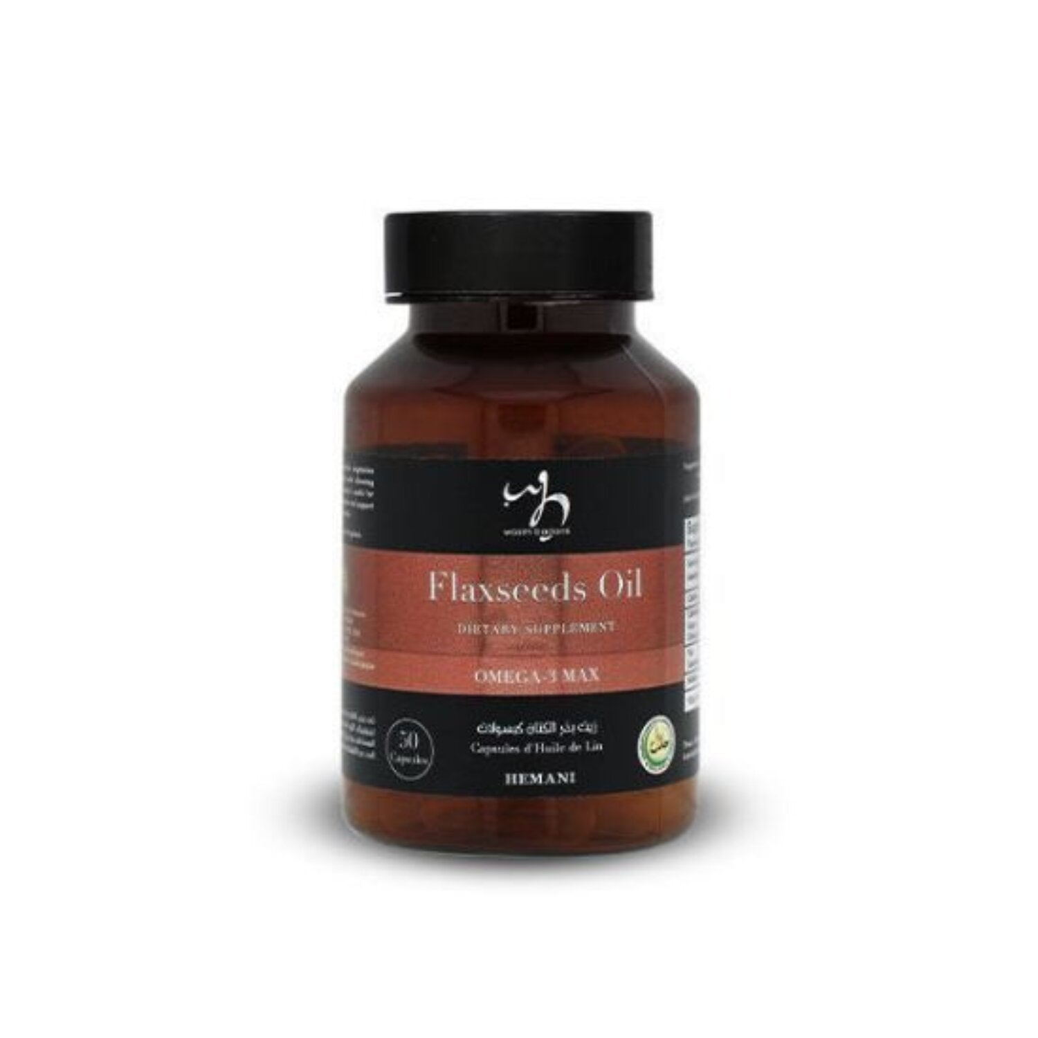 WB Herbal Oil Capsule - Flaxseed with Omega 3