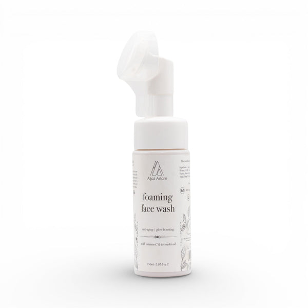Foaming Face Wash with Lavender & Vitamin C | Aijaz Aslam 150ml