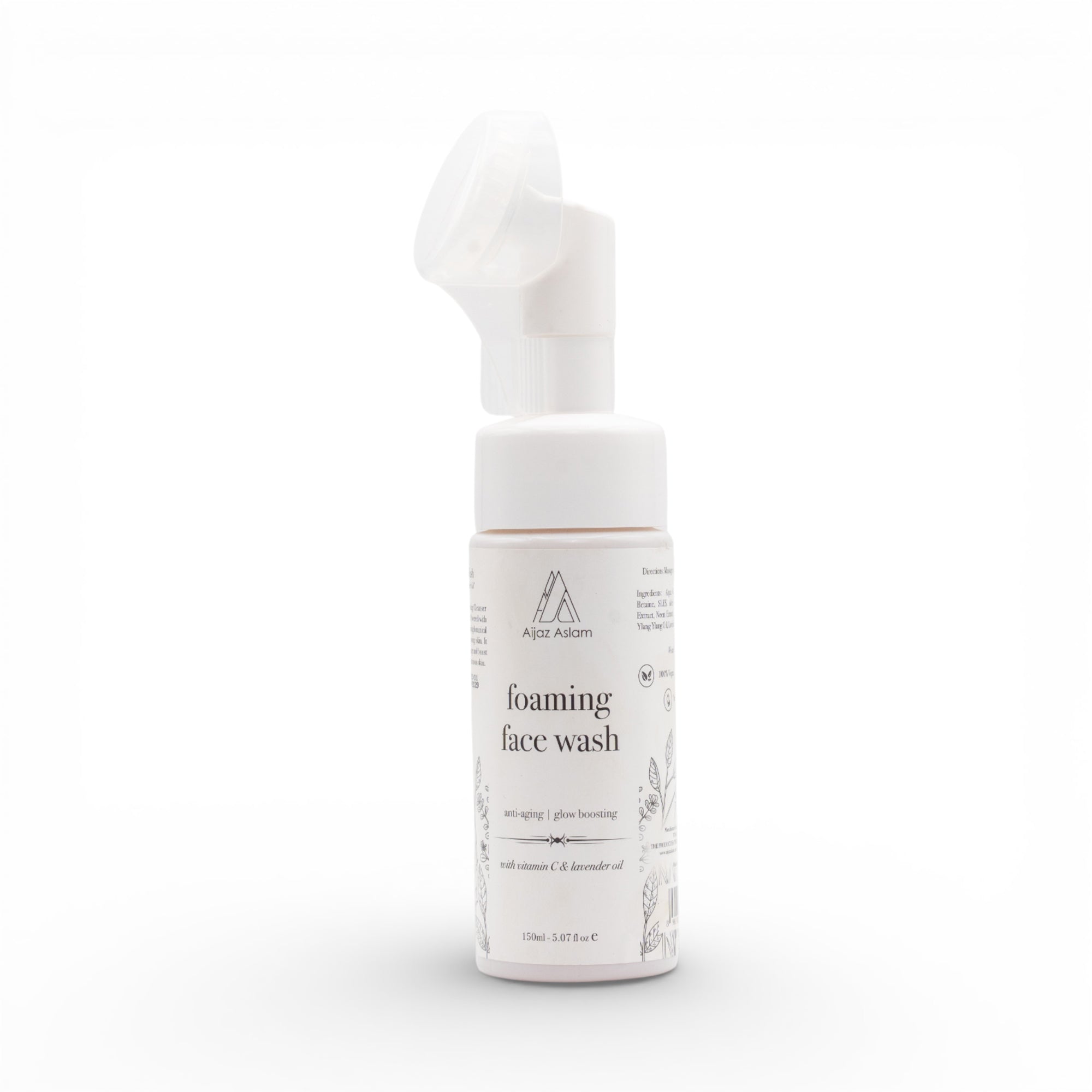 Foaming Face Wash with Lavender & Vitamin C | Aijaz Aslam 150ml