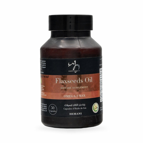 WB Herbal Oil Capsule - Flaxseed with Omega 3