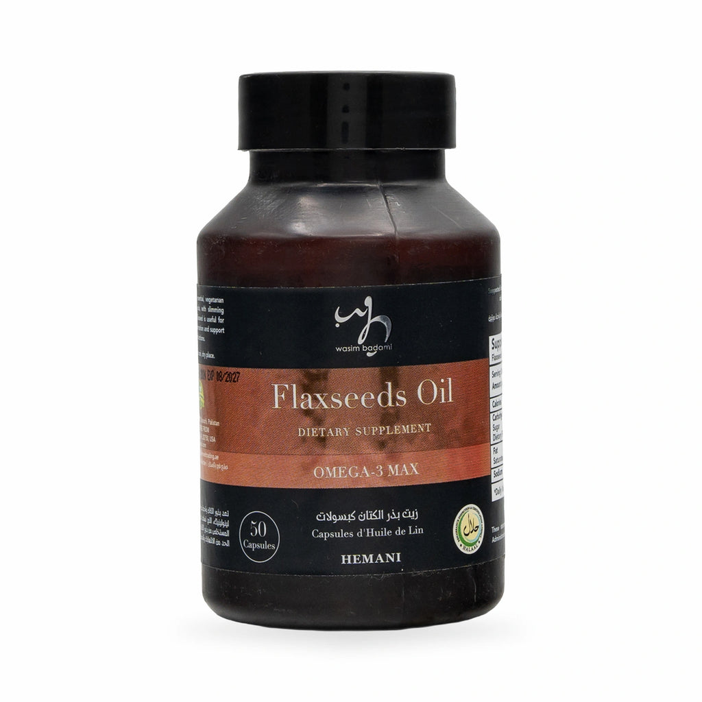 WB Herbal Oil Capsule - Flaxseed with Omega 3