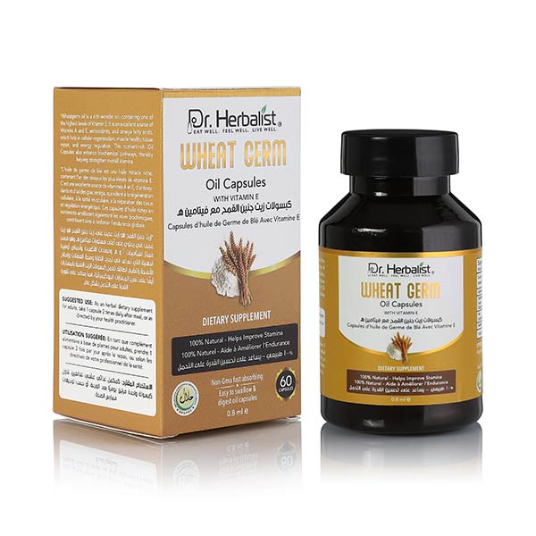 Herbal Oil Capsule - Wheat Germ with Vitamin E