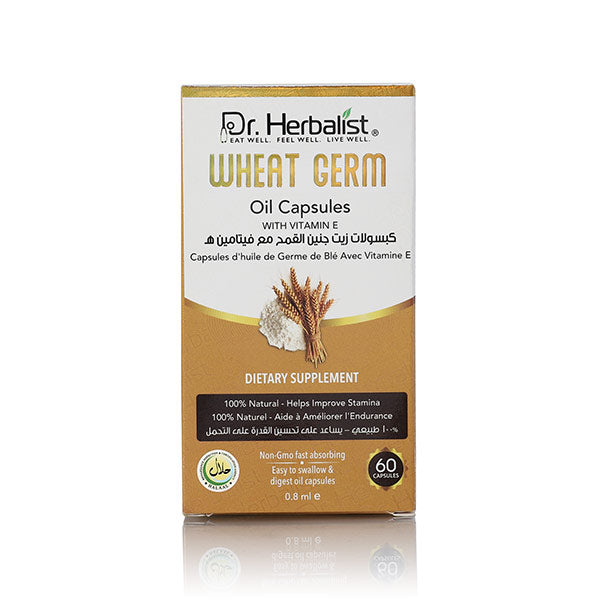 Herbal Oil Capsule - Wheat Germ with Vitamin E