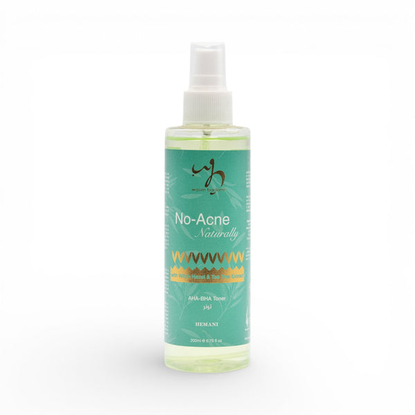 No Acne Naturally AHA-BHA Toner 200ml fromWB by Hemani