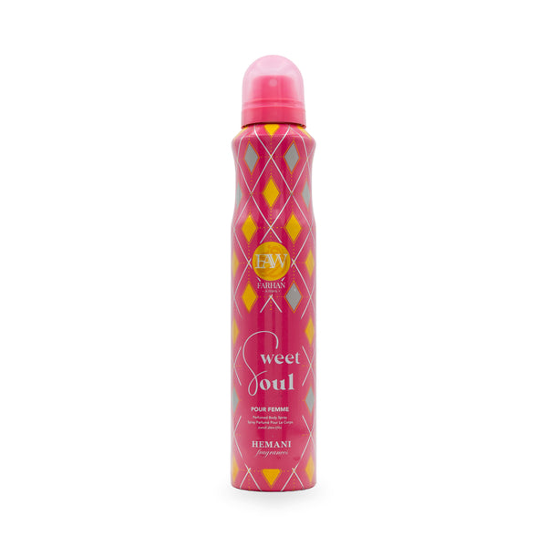 FAW Sweet Soul Body Spray for Women 200ml