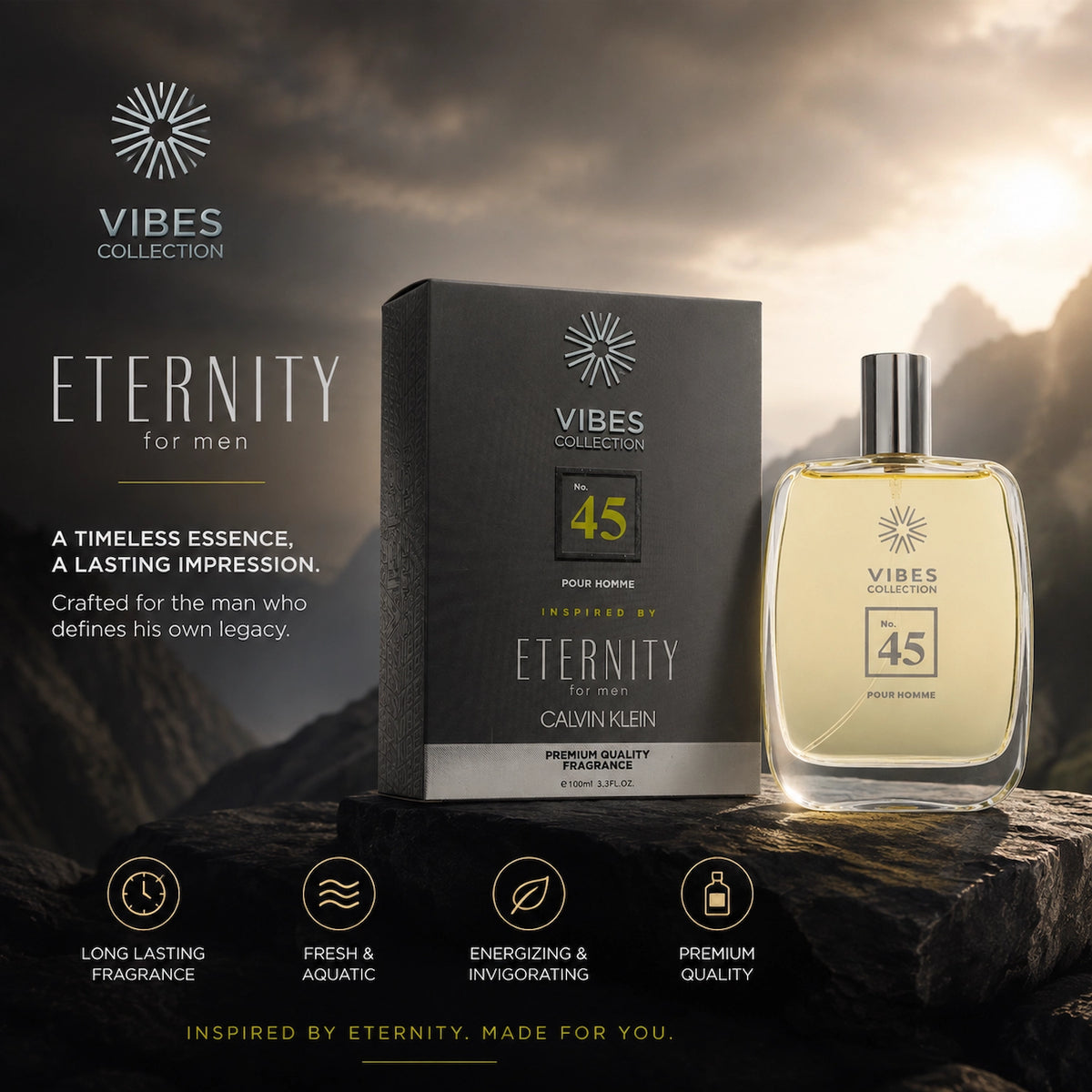 Vibes Collection Perfume No 45 For Men 100ml