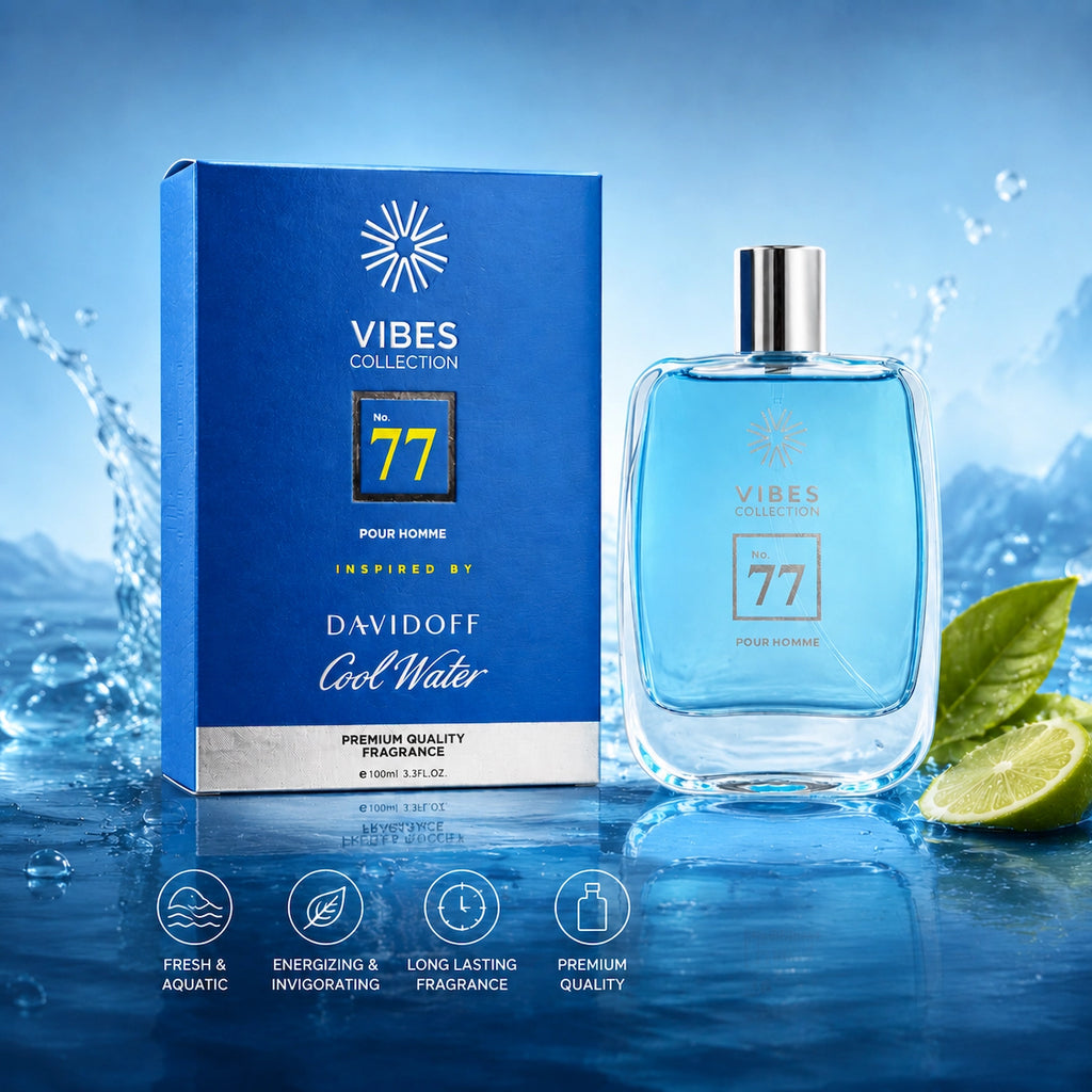Vibes Collection Perfume No 77 For Men 100ml