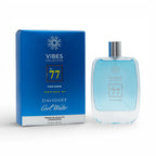 Vibes Collection No. 77 Pour Homme men's fragrance inspired by Davidoff Cool Water, 100ml