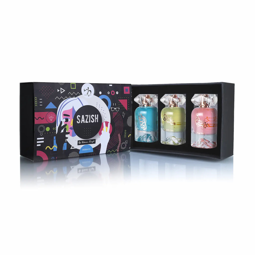 Sazish By Rebecca Faryal 3in1 Perfume Set 150ml