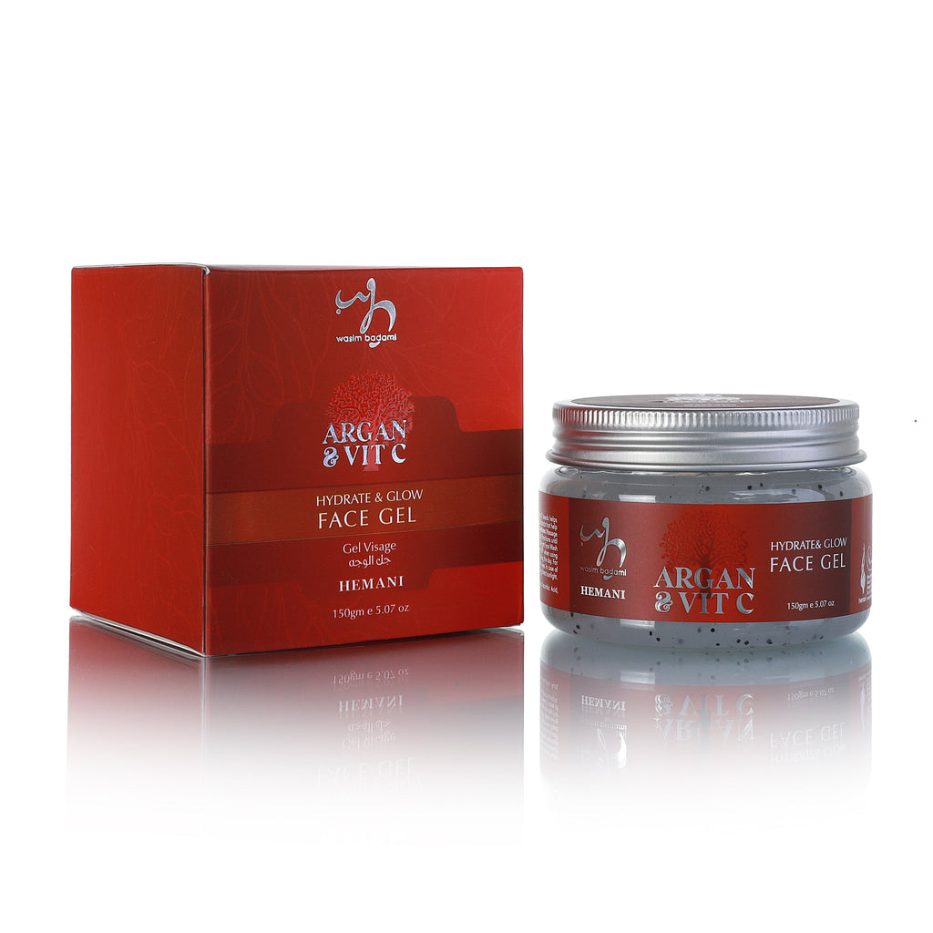 Hydrate & Glow Face Gel With Argan & Vitamin C 150gm
