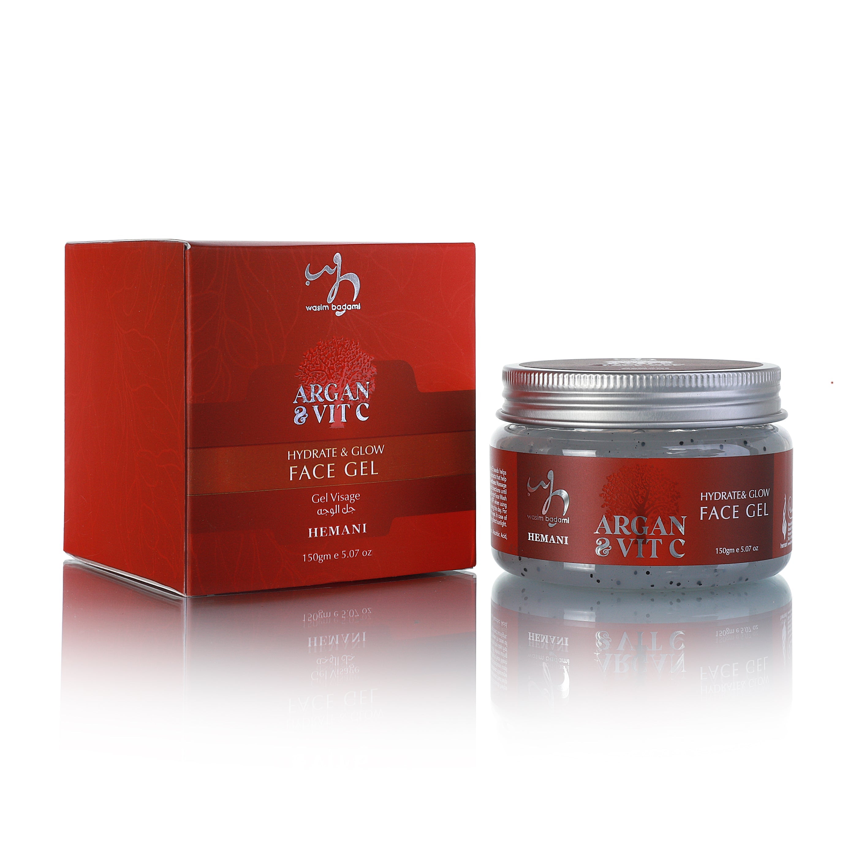 Hydrate & Glow Face Gel With Argan & Vitamin C 150gm