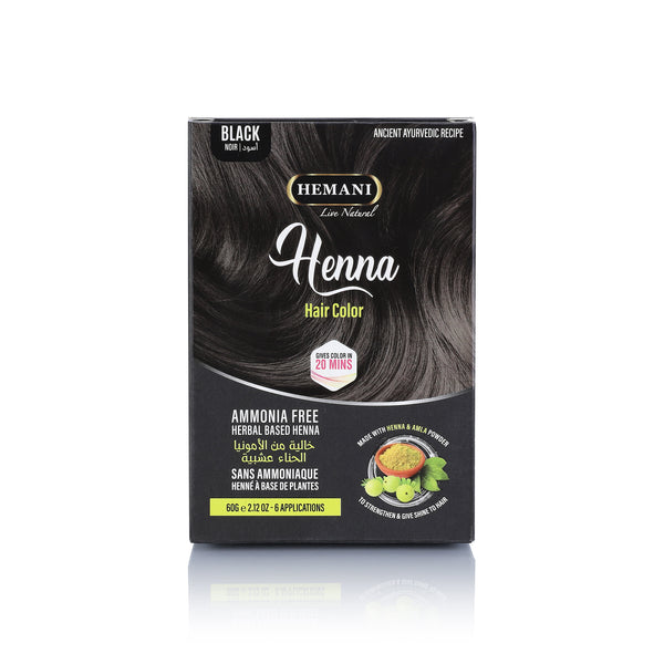 Henna Natural Hair Color 60g - Black