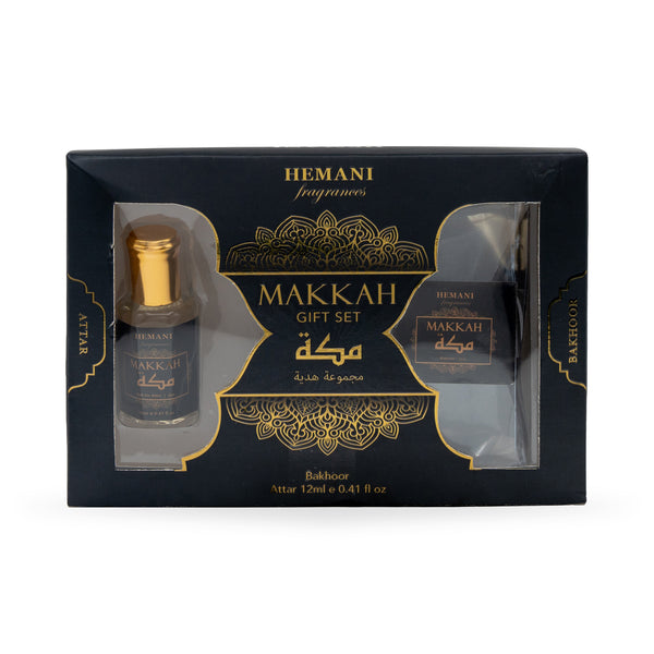 Makkah Gift Set 2in1 - Attar & Bakhoor 12ml