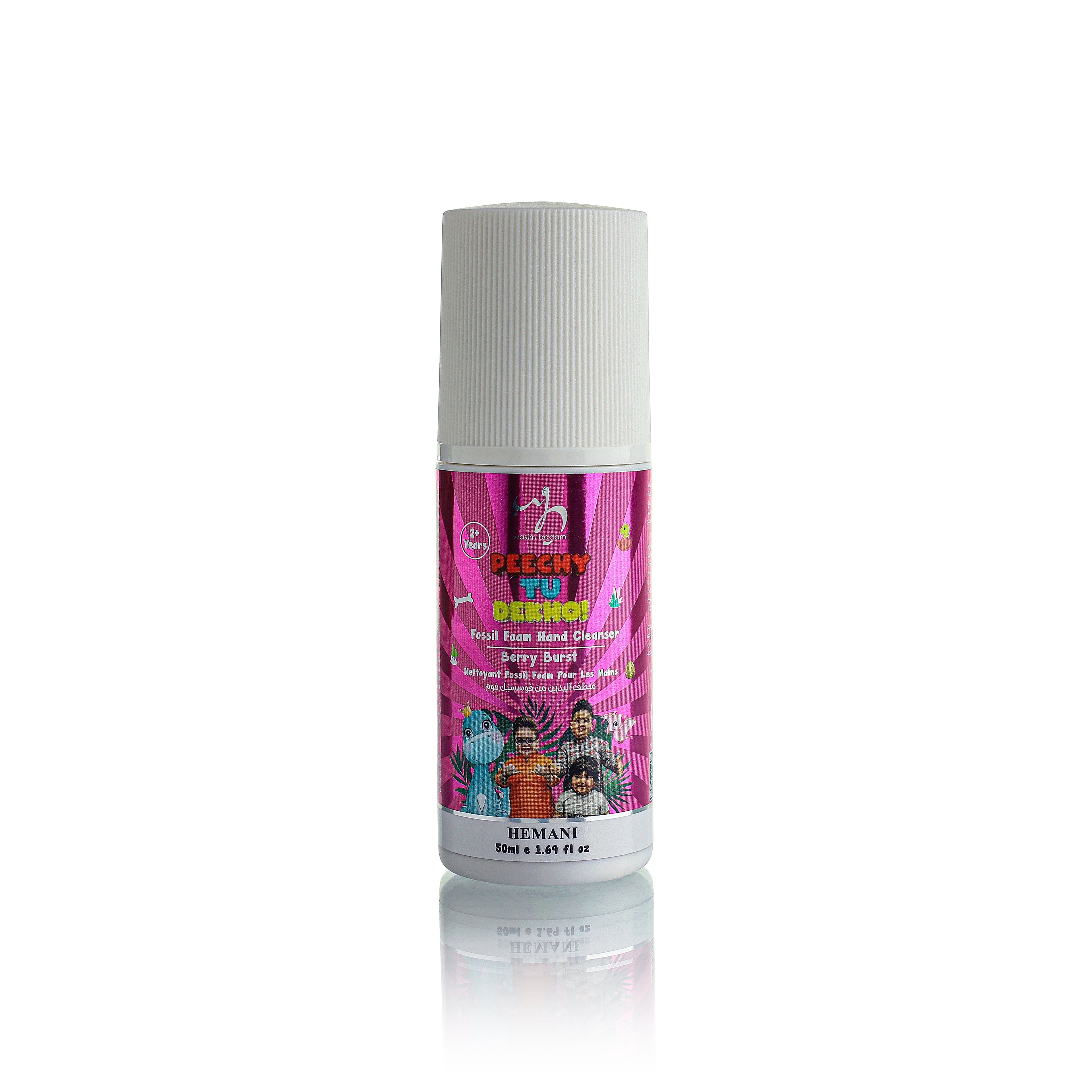 Dino Fossil Foam Hand Cleanser Berry Burst 50ml