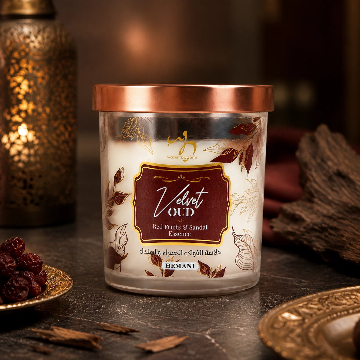 Velvet Oud Solid Candle 150gm