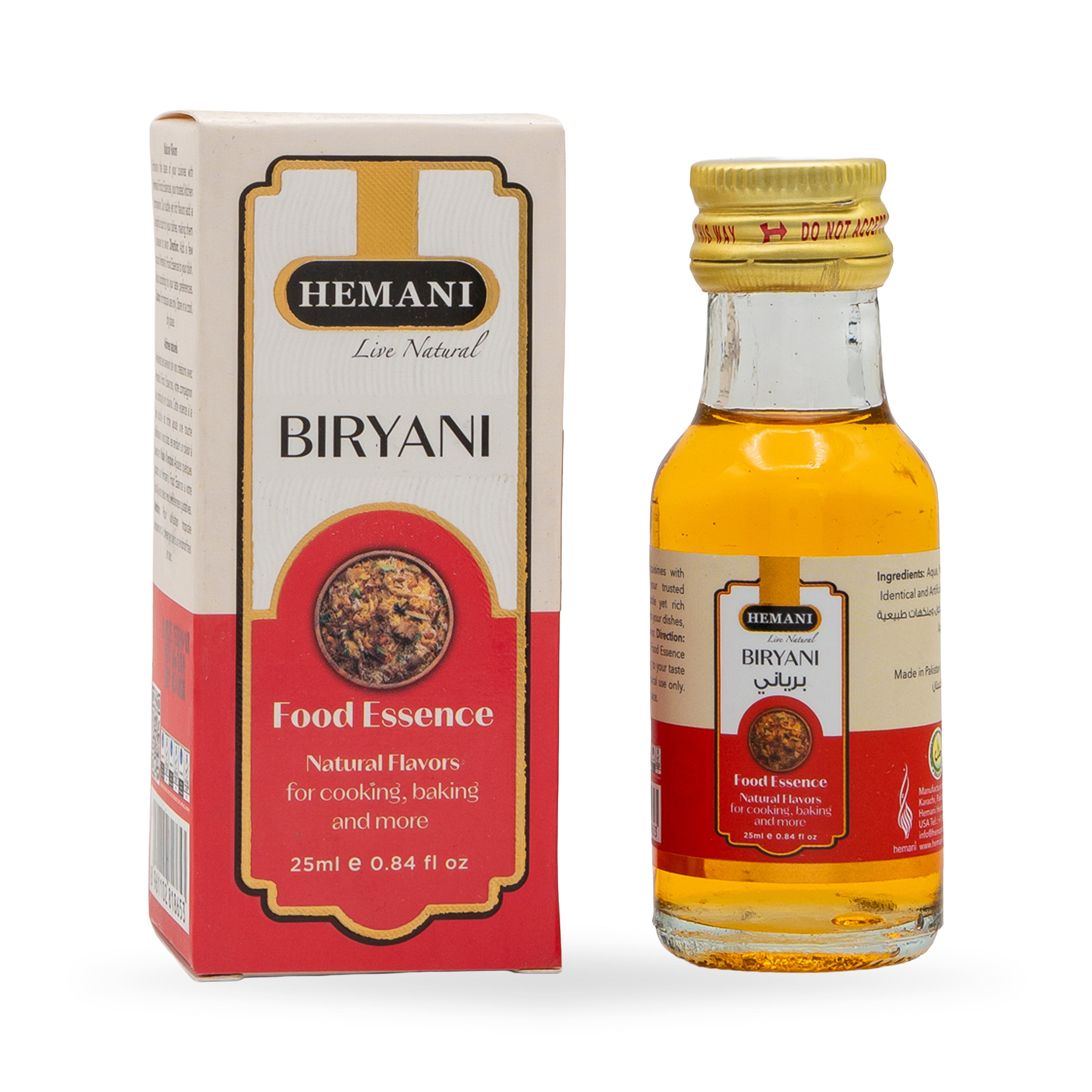 Food Essence Biryani 25ml By Hemani Herbal