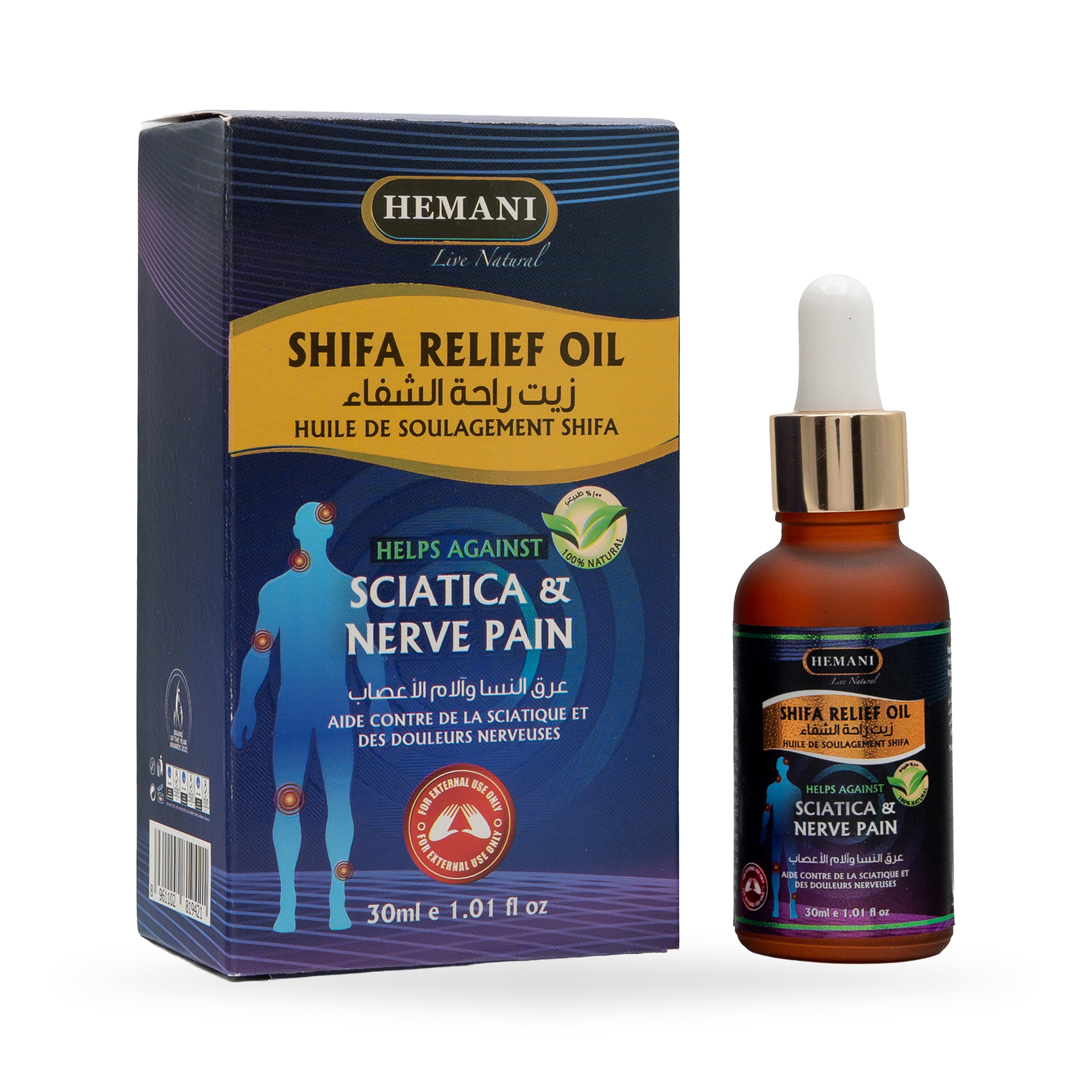 Shifa Relief Oil 30ml fr Hairs By Hemani Herbal