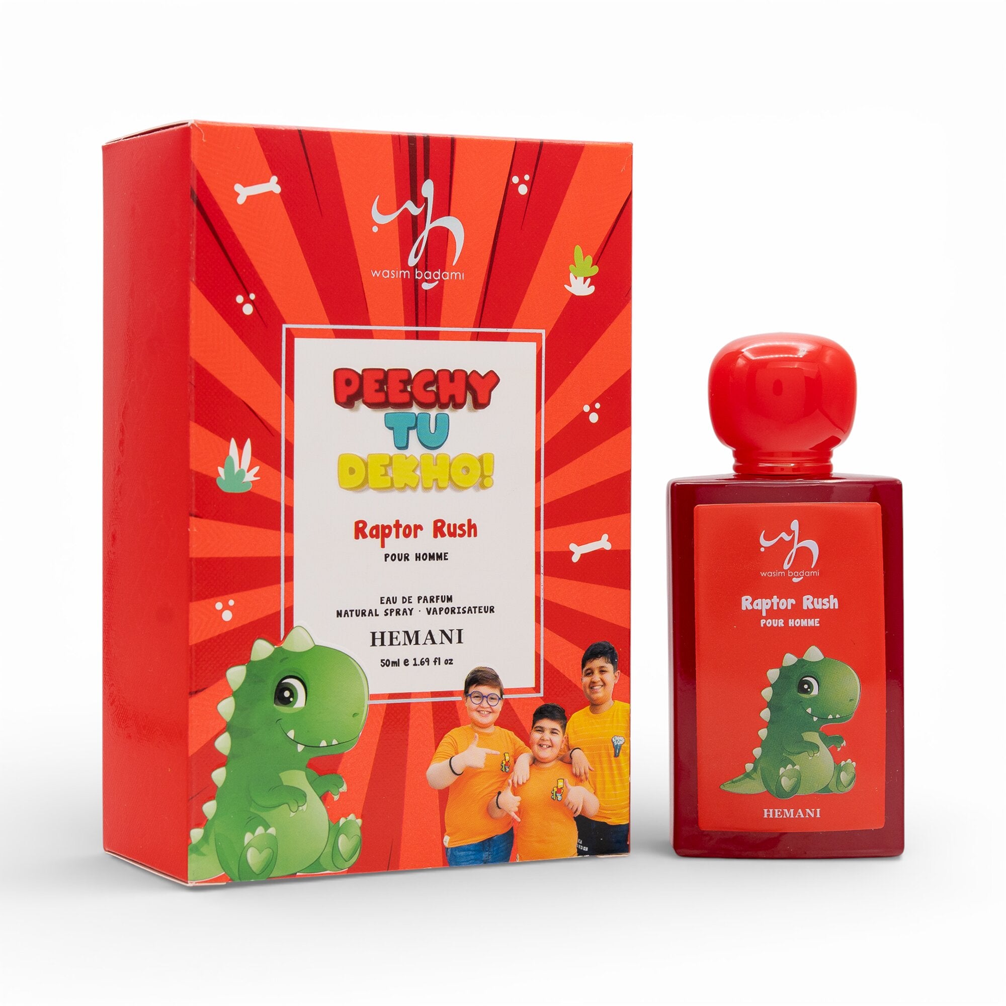 عطر بيتشي تو ديخو رابتور راش للأولاد – 50 مل