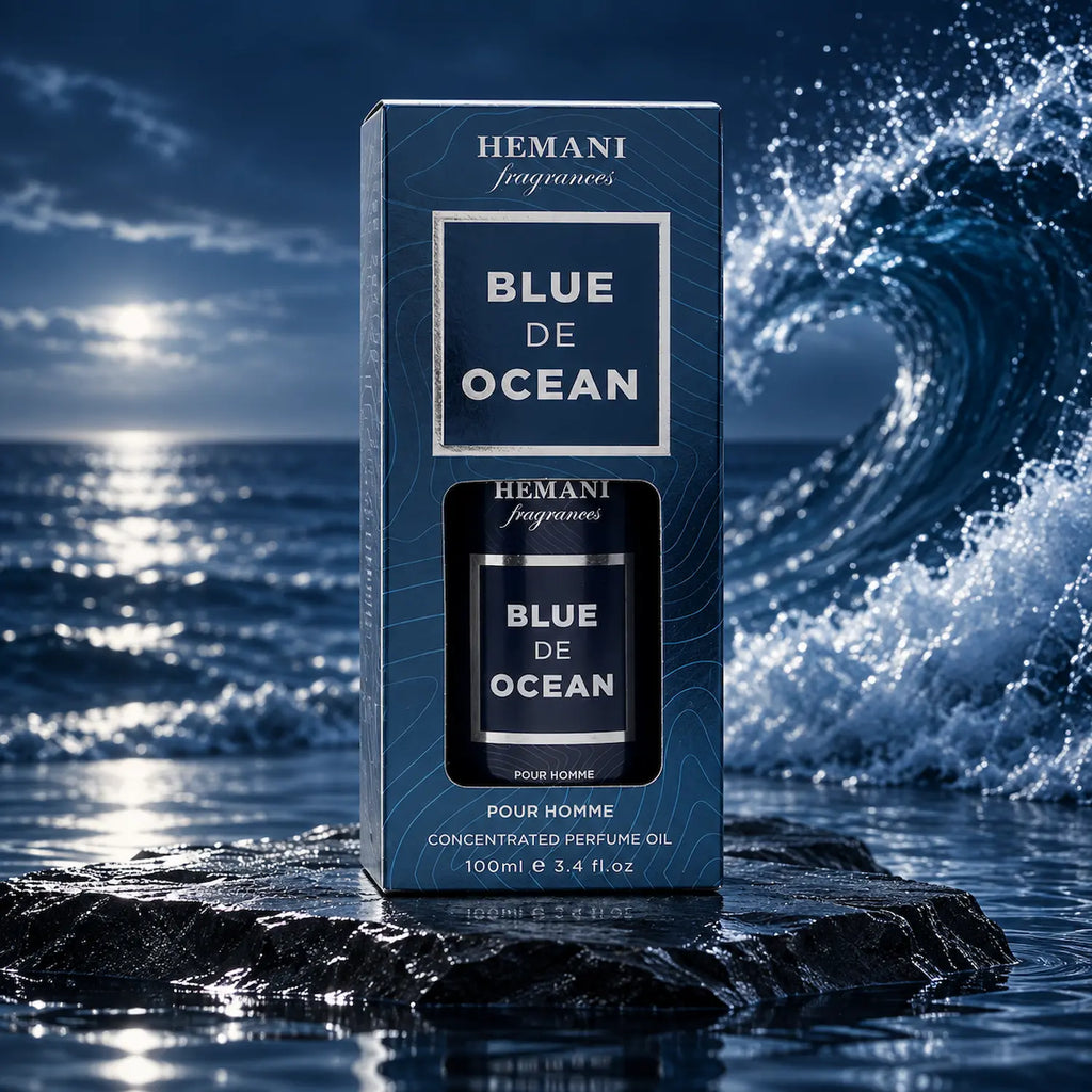 Blue De Ocean Concentrated Perfume Oil for Men – 100ml