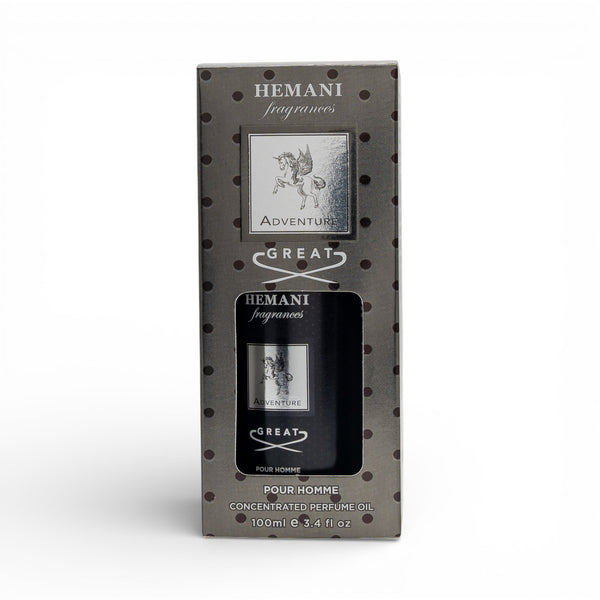 زيت عطري مركز للرجال من جريت أدفنتشر – 100 مل