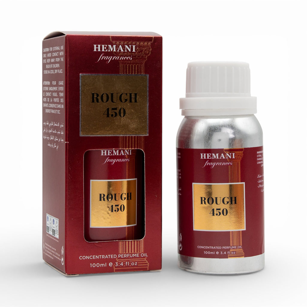 Rough 450 Concentrated Perfume Oil for Men – 100ml