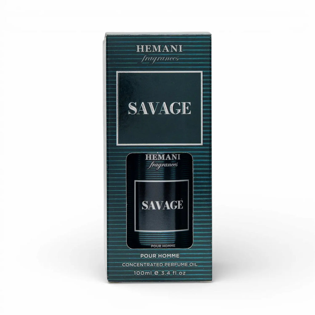 Savage Concentrated Perfume Oil for Men – 100ml