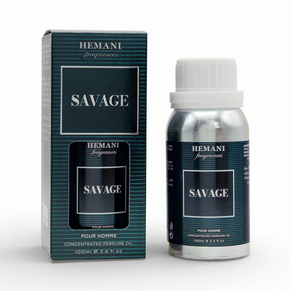 زيت عطري مركز للرجال من سافاج – 100 مل