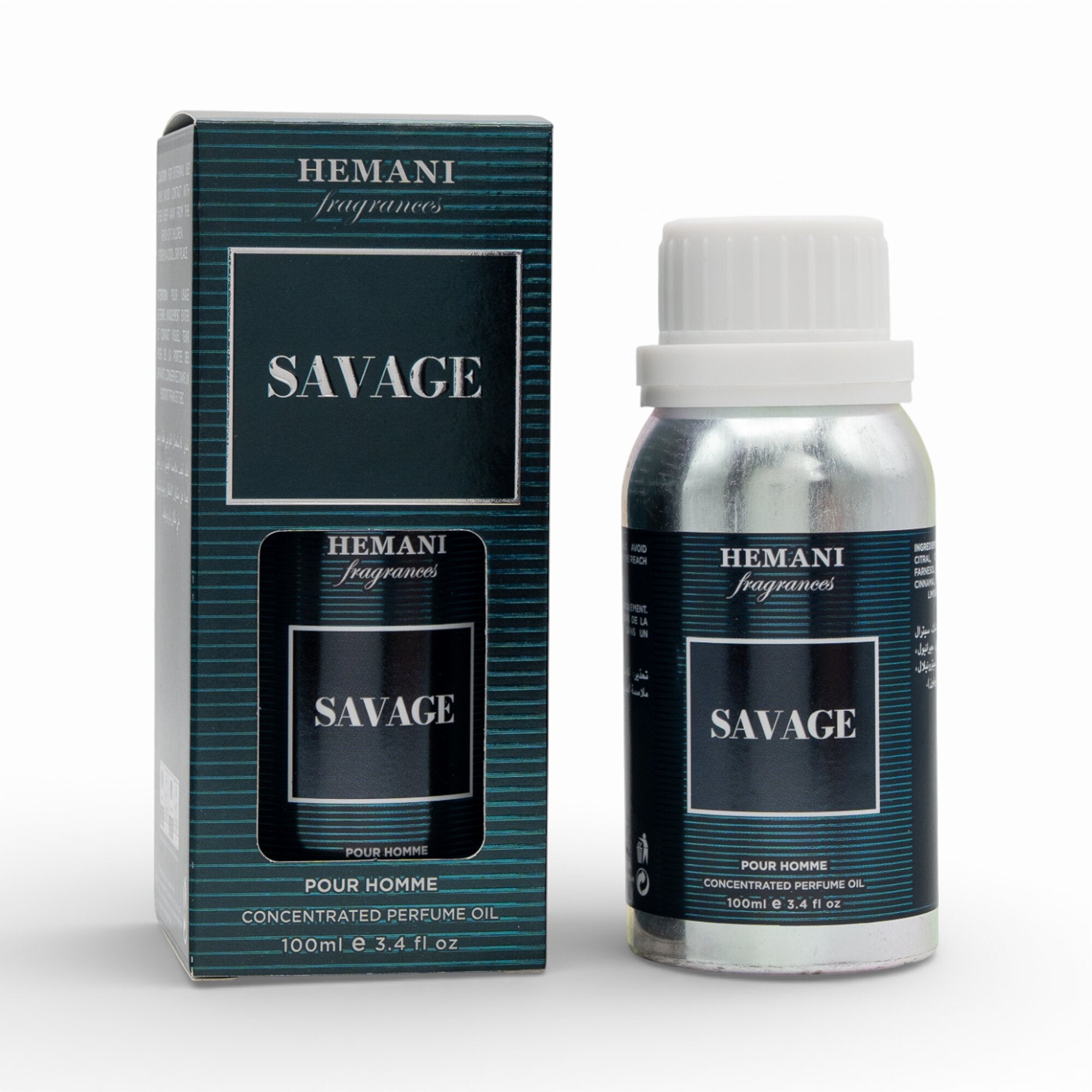 Savage Concentrated Perfume Oil for Men – 100ml