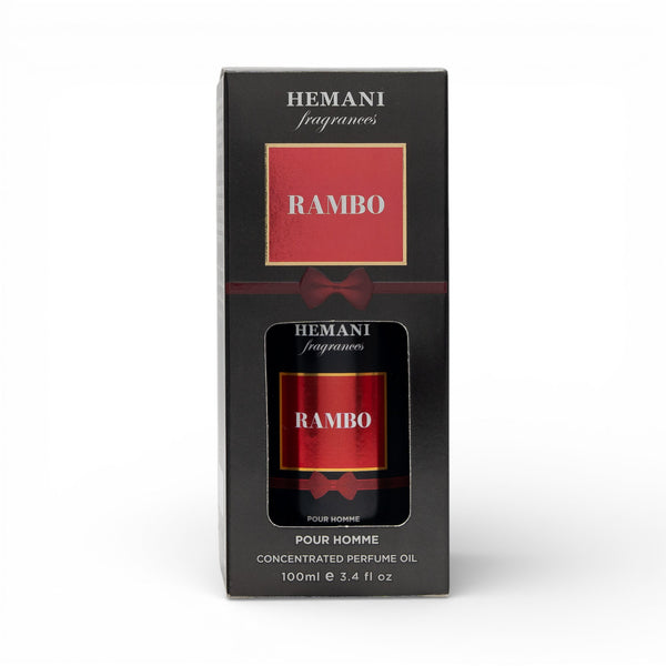 زيت عطري مركز من رامبو للرجال – 100 مل