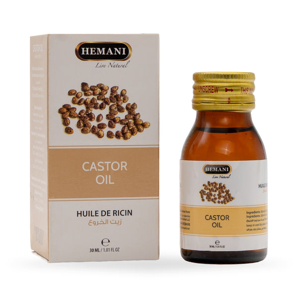 Herbal Oil 30ml Castor By Hemani Herbal
