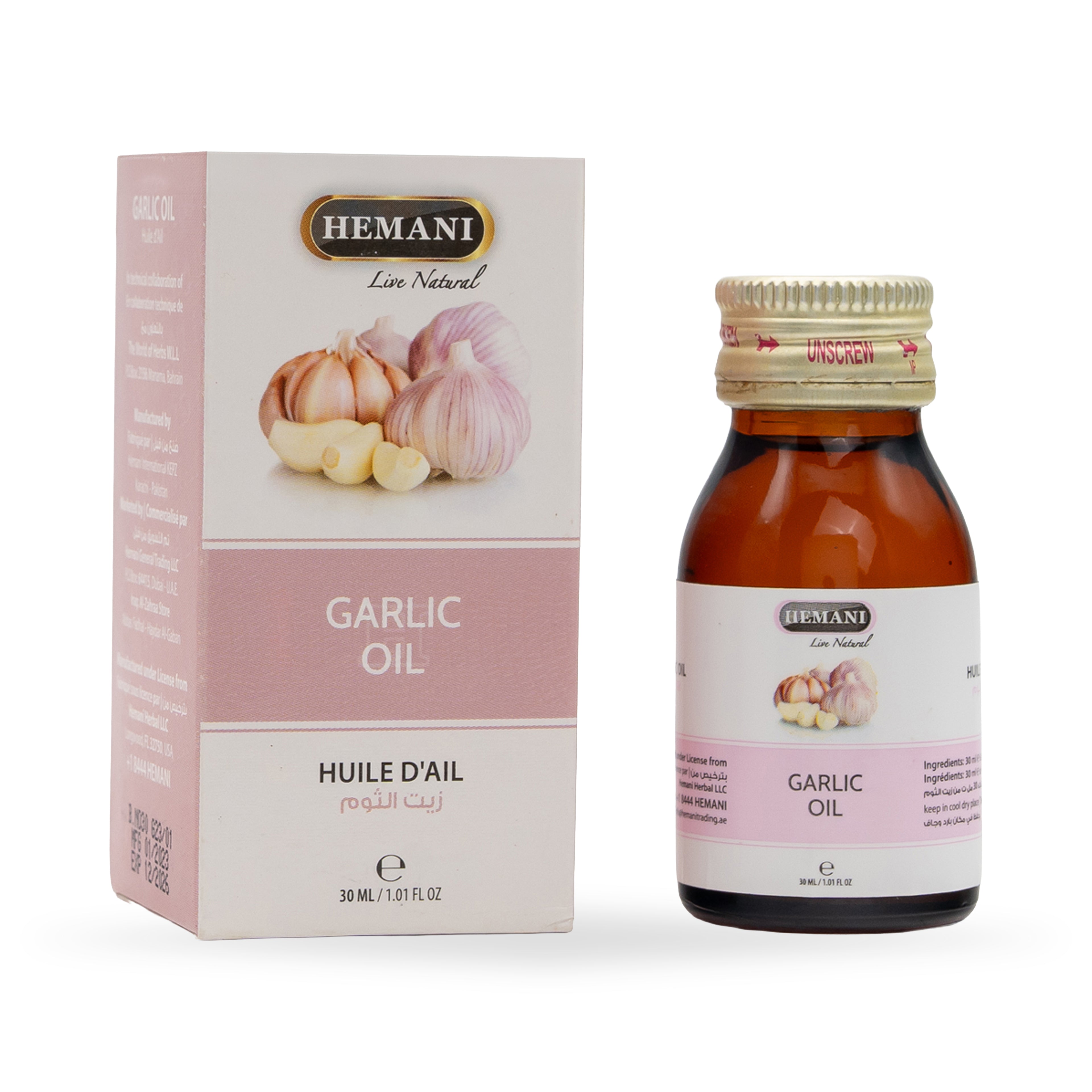 Herbal Oil 30ml - Garlic