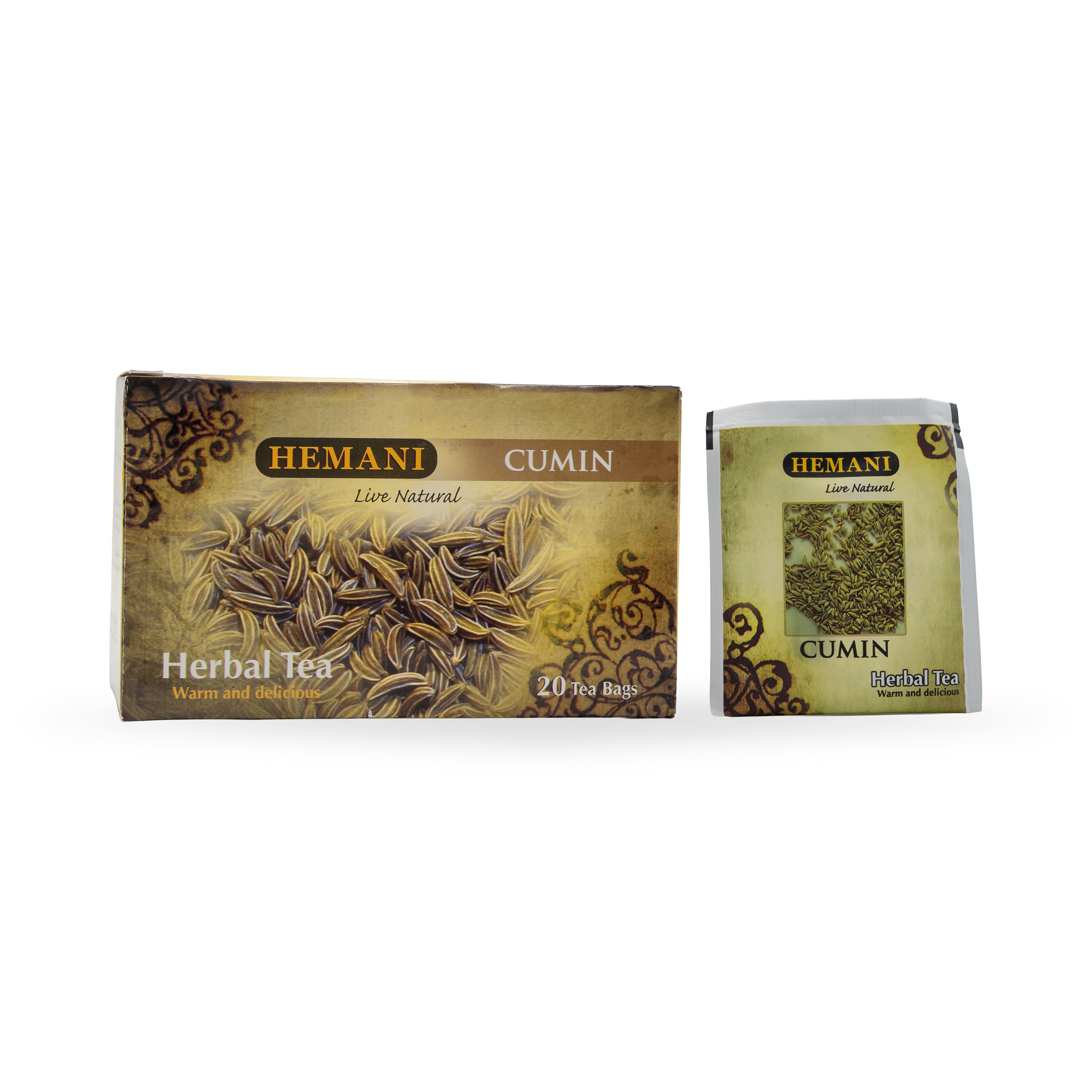 Cumin Herbal Tea - 20 Tea Bags