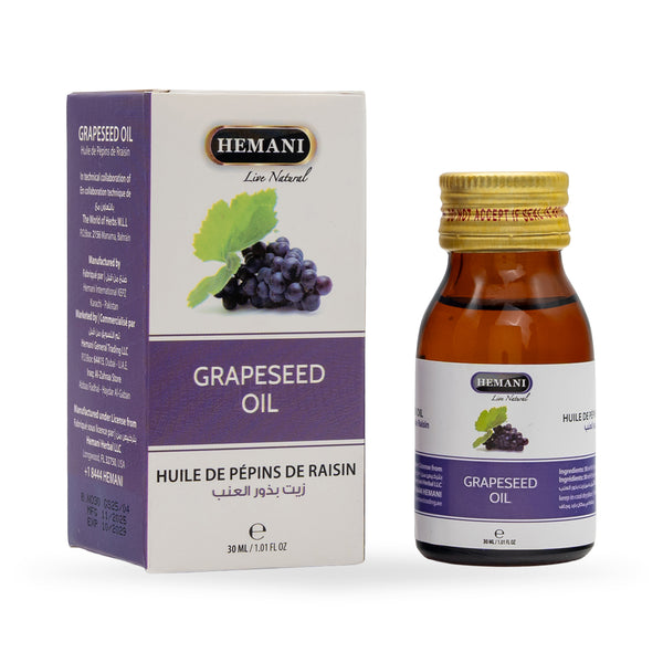 Herbal Oil Grapeseed By Hemani Herbal