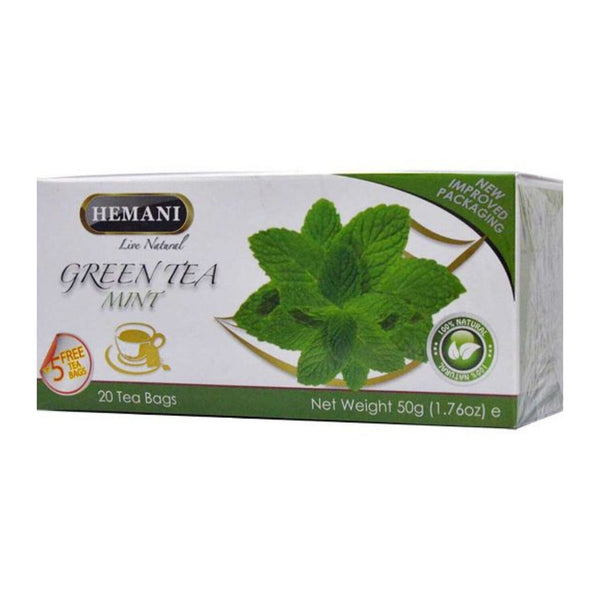 Mint Green Tea - 20 Tea Bags