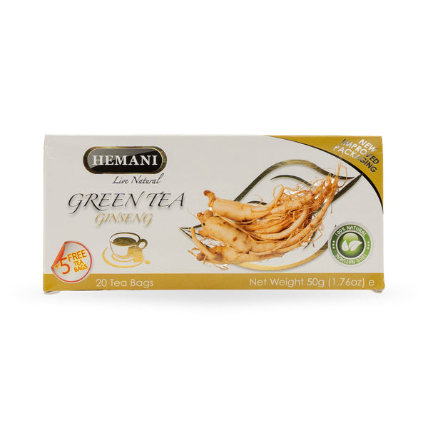 Ginseng Green Tea - 20 Tea Bags
