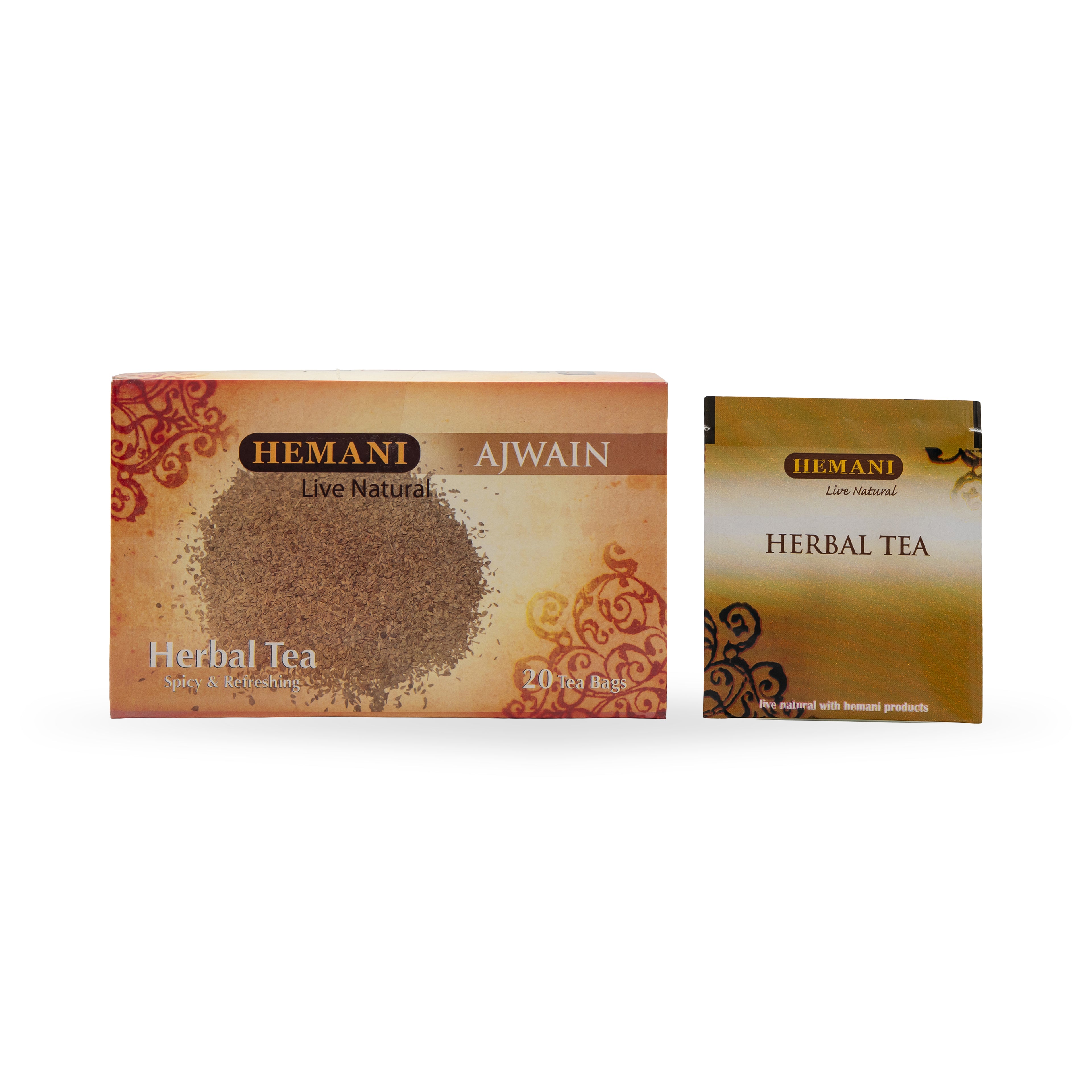 Ajwain Herbal Tea - 20 Tea Bags