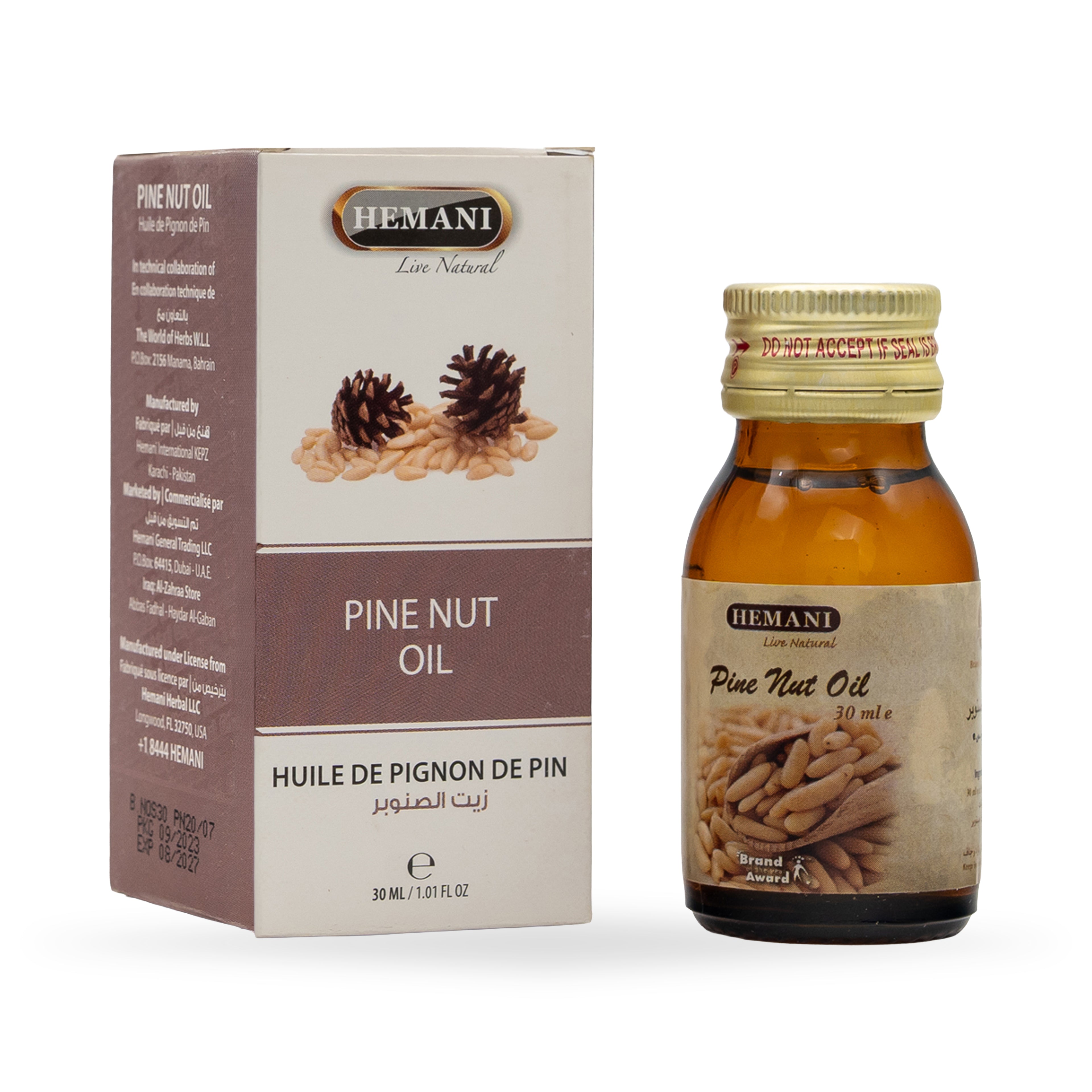 Herbal Oil 30ml - Pine Nut